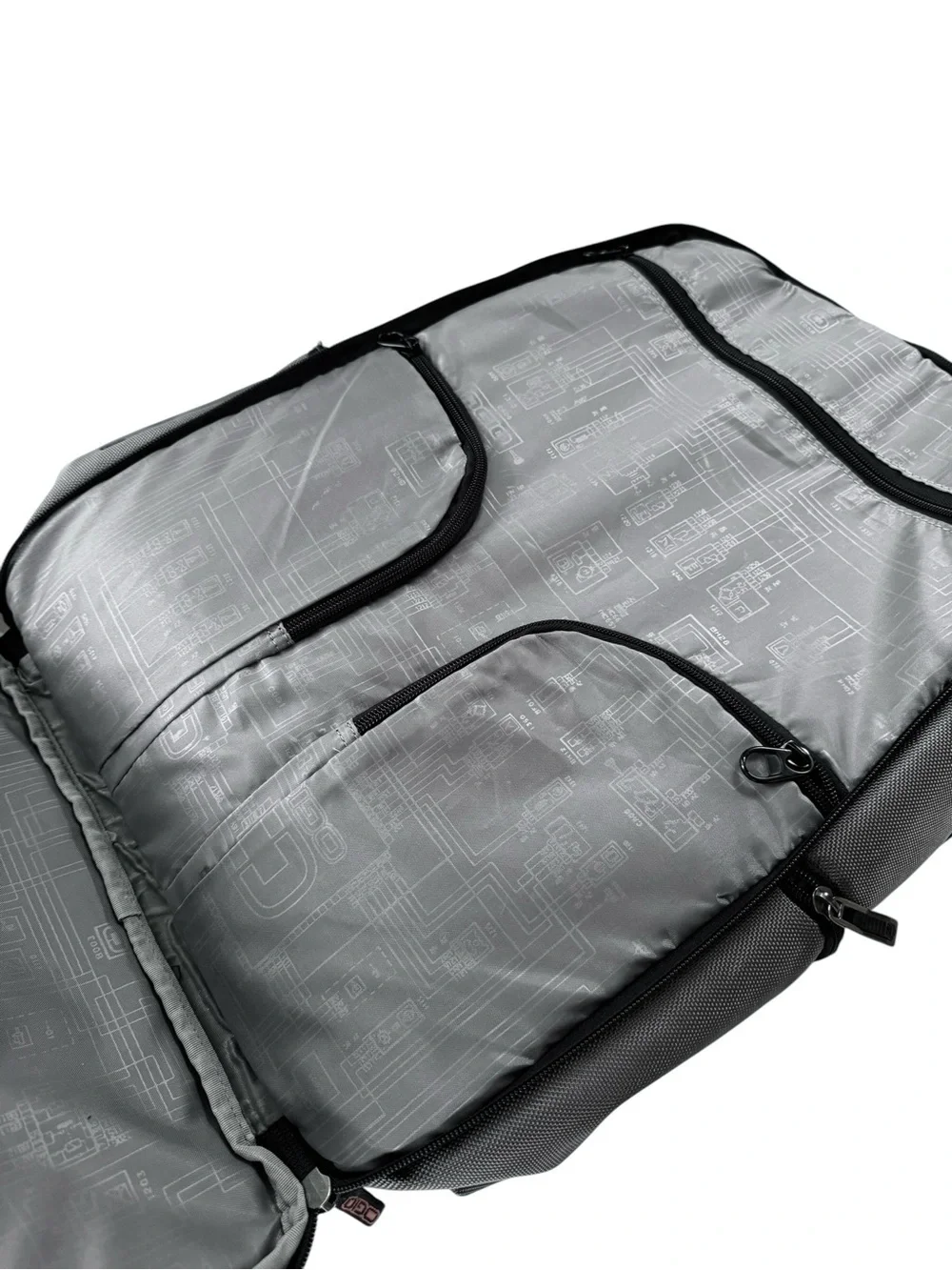 OGIO Urban 17 Laptop Large Gray Padded Backpack Checkpoint Friendly